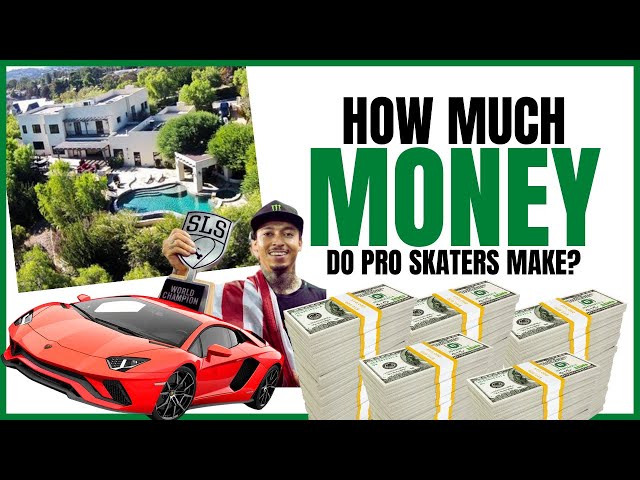 How Much Money Do Pro Skaters Make? (Average Salary, Shoe Deals, Board Royalties, Energy Drink $$$)