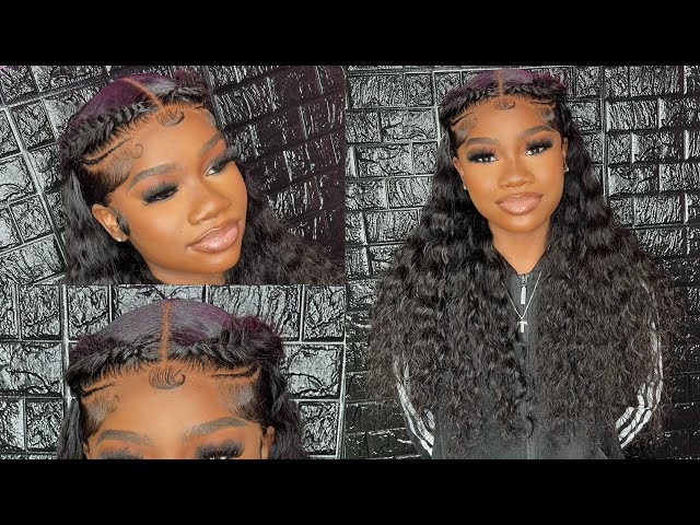 NO KNOTS WIG😍🔥| BEST READY TO INSTALL WIG😍PRE-PLUCKED & BLEACH| BUTTERFLY BRAIDS| AFSISTERWIGS