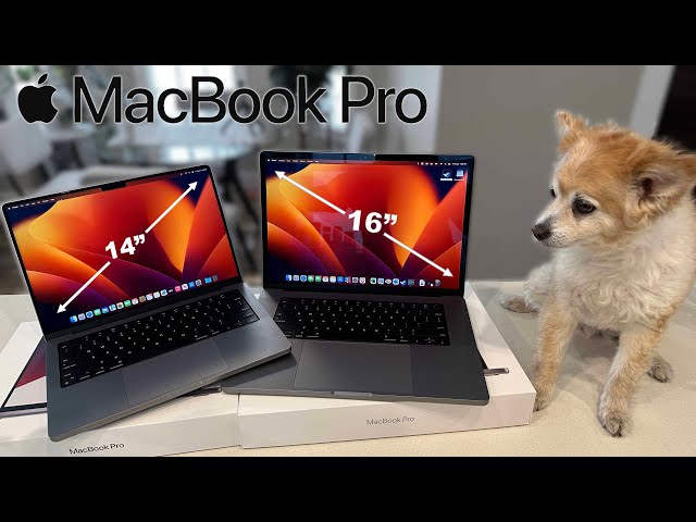 MacBook Pro 14" vs. Macbook Pro 16" - Which is the right size?