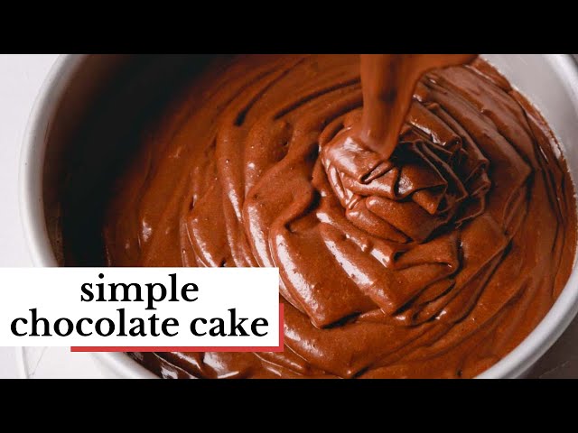 my go-to chocolate cake recipe