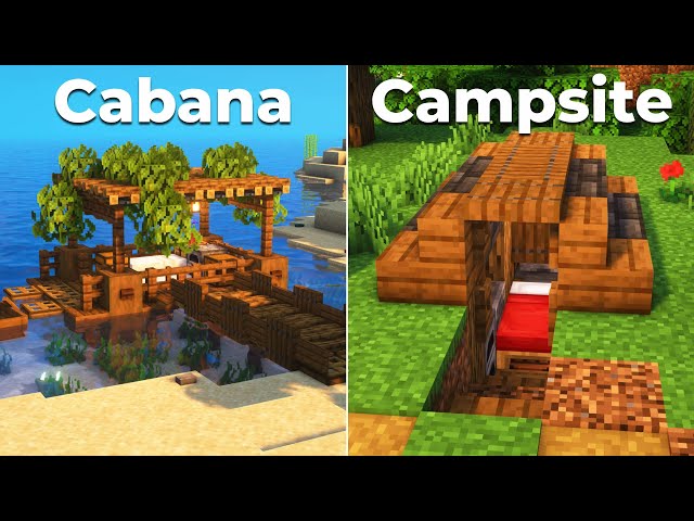 3 Simple Starter Bases for Survival Minecraft! #11