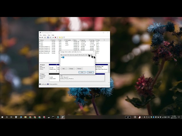 How to change the drive letter on Windows 10