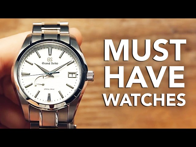5 Must-Have Watches Every Enthusiast Loves… But Why?