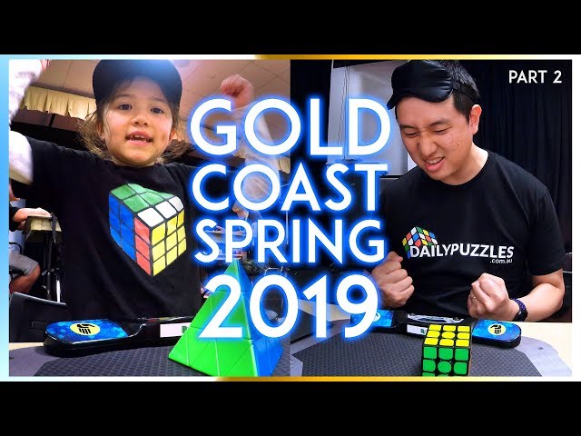 Cupcakes, PBs & Not So Terrible Solves 😊 | Gold Coast Spring 2019 Cubing Comp Vlog