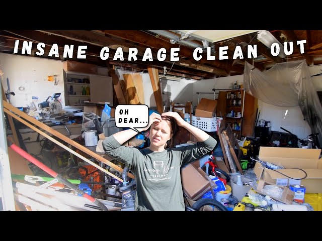 The CRAZIEST Garage Overhaul In YouTube History?!?! // Garage Organization // Garage Makeover