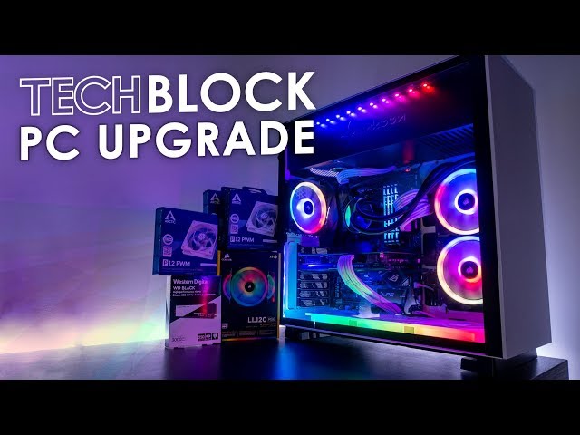 WD Black NVMe M.2 SSD, Corsair LL120, Arctic P12 PWM & RGB! - TechBlock PC Upgrade