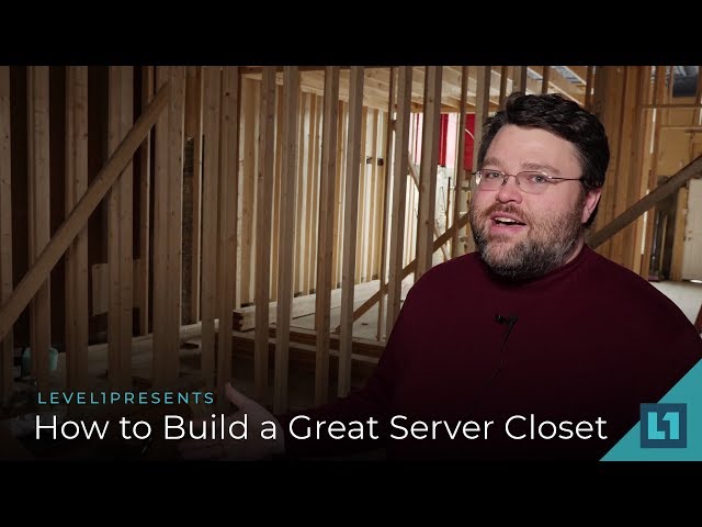 How To Build A Great Server Closet (for small/medium businesses)