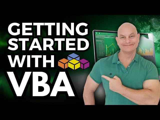 Getting Started With Excel VBA: Step By Step Tutorial For Beginners