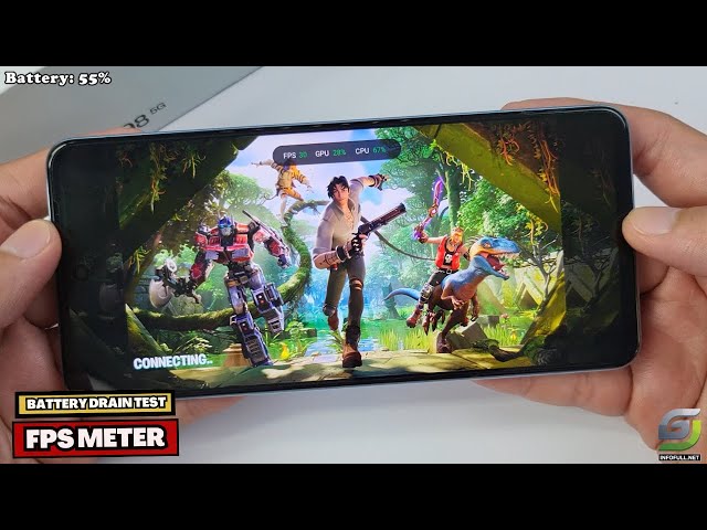 Oppo A98 Fortnite Gameplay | Snapdragon 695 5G