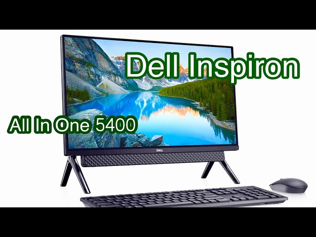 Dell Inspiron All In One 5400 None Touch (Black) Unboxing