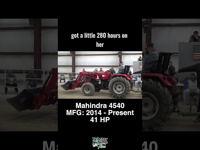 Are Used Mahindra’s Worrh ANYTHING?  Auction 4540.
