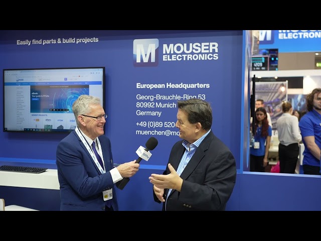 Mouser Electronics at embedded world 2024