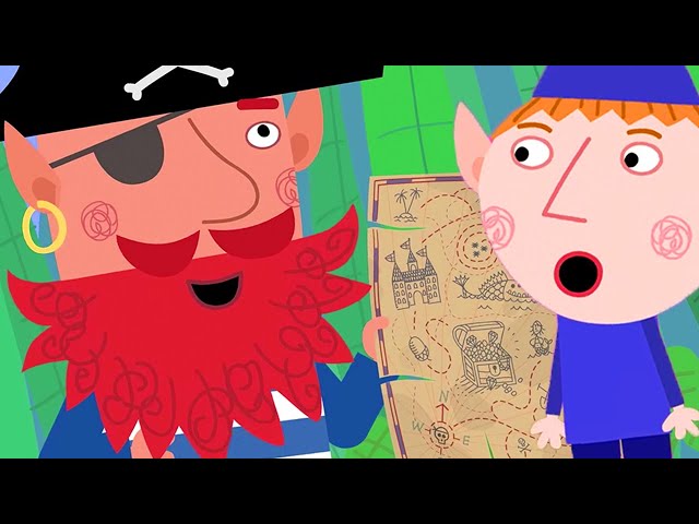 Ben and Holly's Little Kingdom | Pirate Treasure (Triple Episode) | Cartoons For Kids