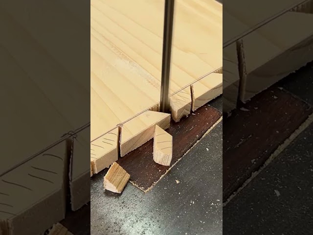 Dovetails Joints of Storage Curved Table