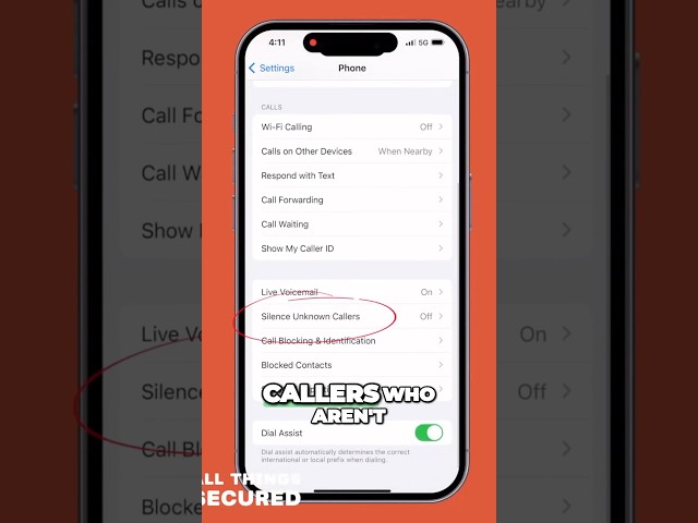 How to STOP spam calls on iPhone