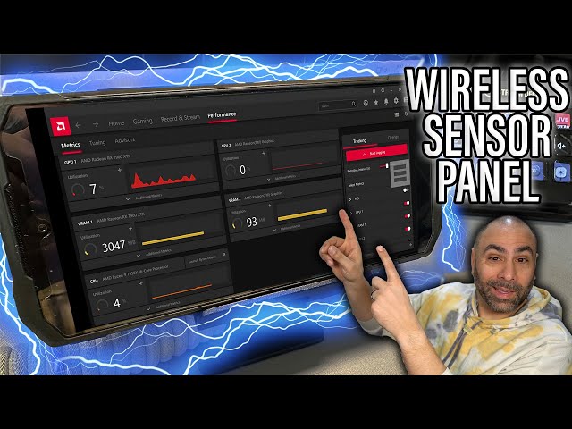How To Make A Wireless PC Sensor Panel!