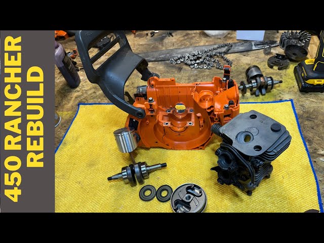 Husqvarna 450 Rancher Rebuild: Piston, Cylinder & Crankshaft Replacement