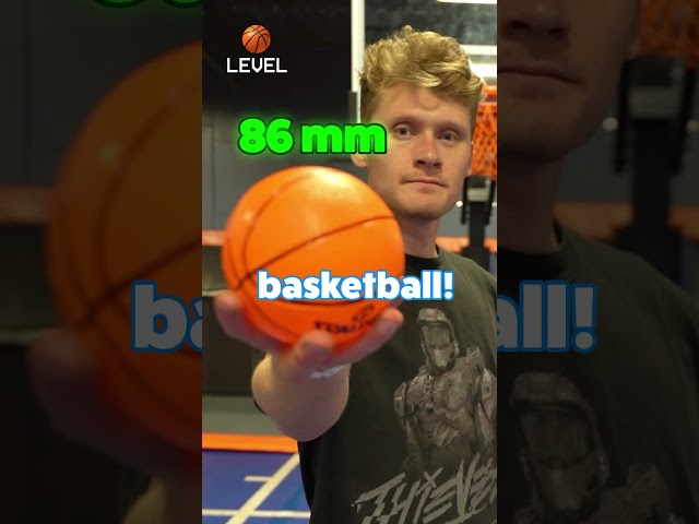 Dunking Level 1 to 100 Basketballs!