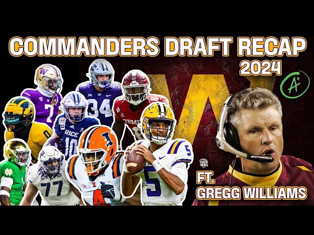 Commanders Draft with Gregg Williams