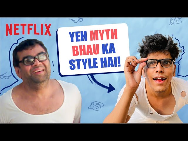 A Day In The Life Of Baburao ft. @Mythpat | Netflix India