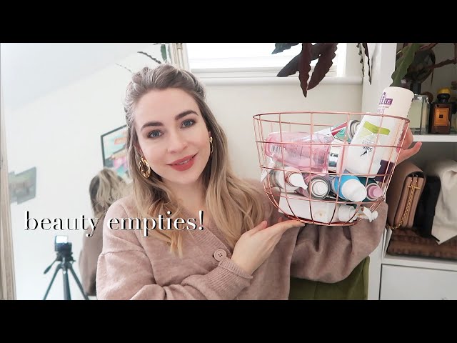 SKINCARE + HAIRCARE EMPTIES!
