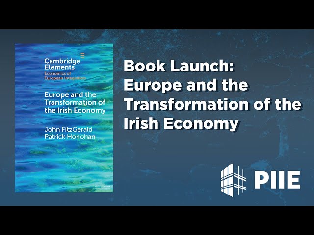 Book Launch: Europe and the Transformation of the Irish Economy