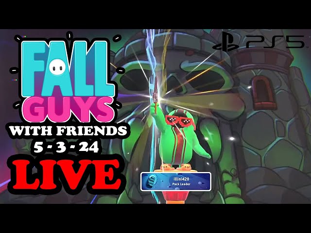 Friday Night Fall Guys with the Viewers + a little Rocket League! - Fall Guys Live PS5