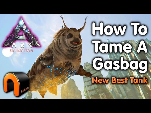 ARK Extinction HOW TO TAME A GASBAG (Kibble After Patch)