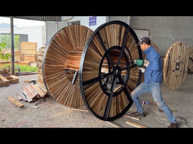 Process For Producing Electrical Coils Extremely Large Low Costs, Effective Recycling Wood surprised
