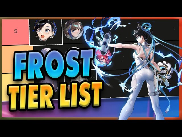 FROST TIER LIST for PATCH 3.1 | Tower Of Fantasy (Outdated)