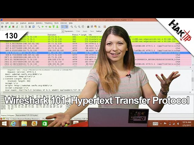 Wireshark 101: Hypertext Transfer Protocol, HakTip 130