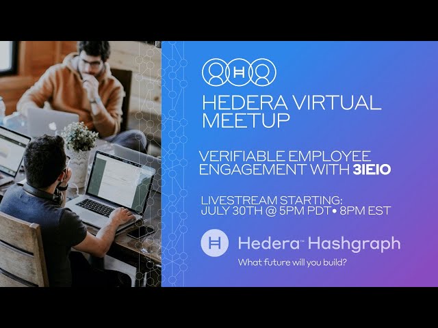 Verifiable Employee Engagement with 3IEIO - Virtual Meetup
