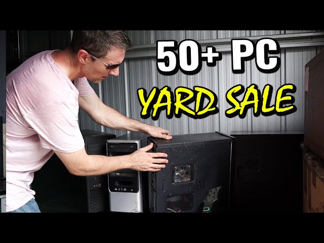 Cleaning out a Storage Unit with OVER 50+ USED PCs - Did I find any BARGAINS?