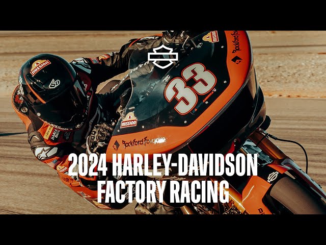 From Snow Glide to Road Glide: Introducing Harley-Davidson’s 2024 Factory Race Bikes