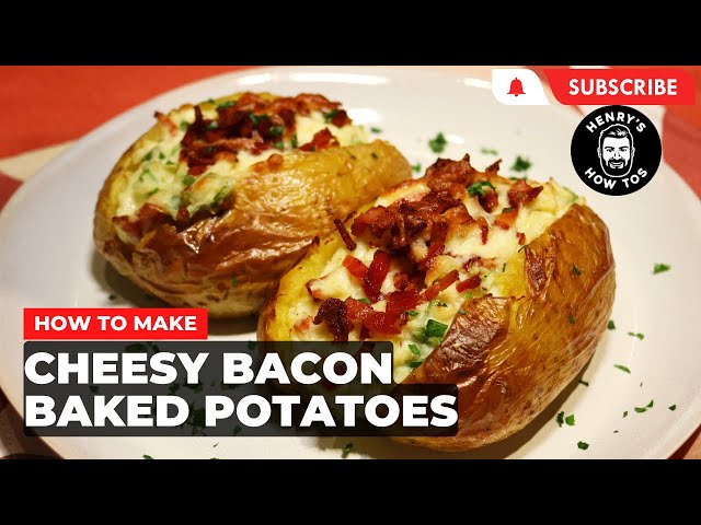 How To Cheese & Bacon Baked Potato | Ep 605