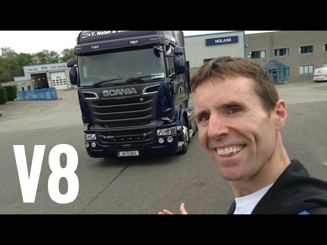 2016 SCANIA R520 V8 Truck Full Tour + Test Drive - Stavros969 4K