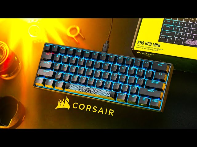 Corsair FINALLY Did It - K65 RGB Mini 60% Keyboard Review