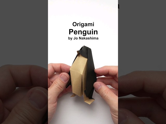Origami Penguin #shorts