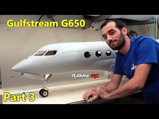 Building the Gulfstream G650 RC JET, PART 3