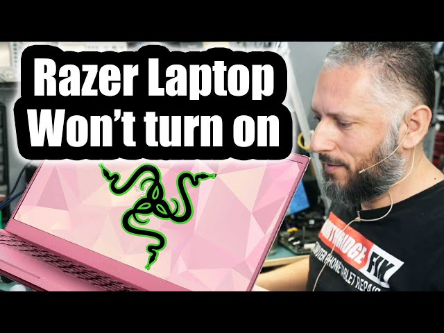Razer Blade Gaming laptop Repair - Won't turn on