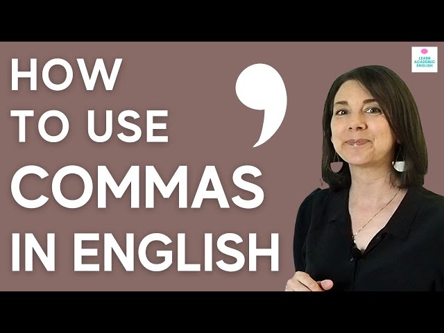 Examples of COMMA RULES: 10 Rules for How to Use Commas in English