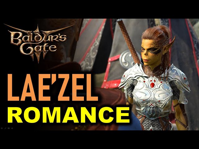 Lae'zel Romance Scene | Baldur's Gate 3 (BG3)
