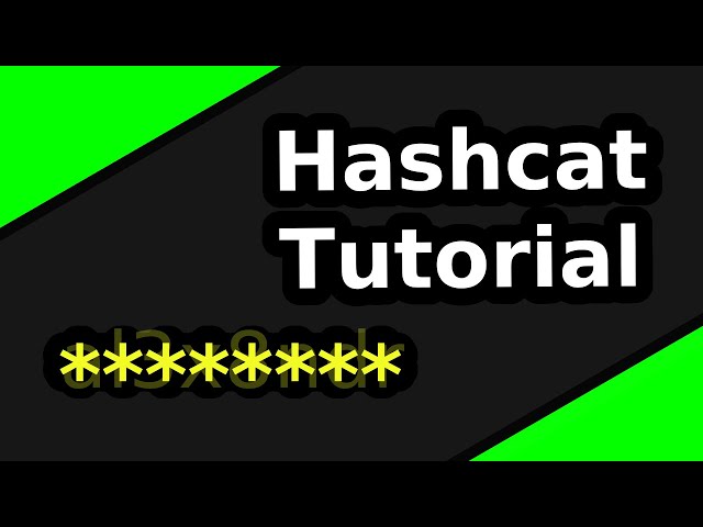 How To Use Hashcat