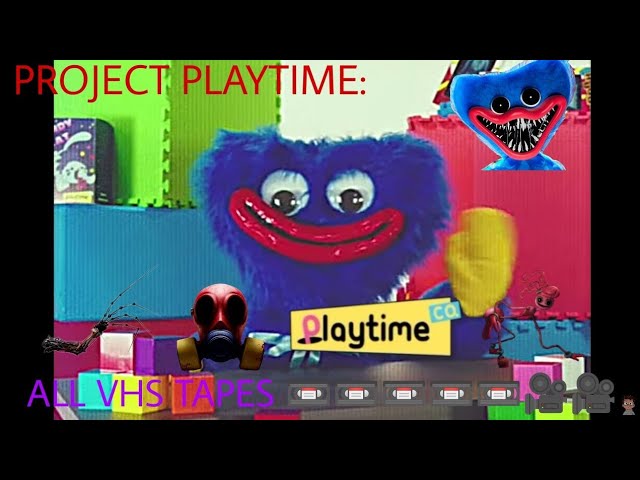 PROJECT PLAYTIME:📼📼📼📼ALL VHS TAPES 📼📼📼📼🎥🎥🎥🎥/@mobgamesstudios PROJECT PLAYTIME 😍🥳😍🥳😍🥳