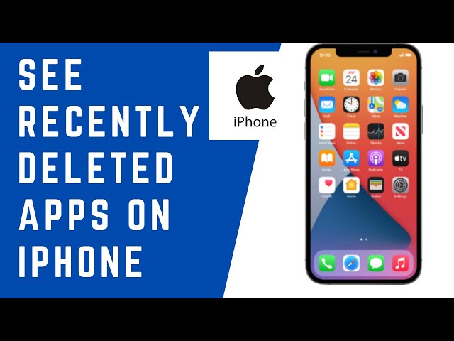 How to See Recently Deleted Apps on iPhone | How to Find Deleted Apps on an iPhone