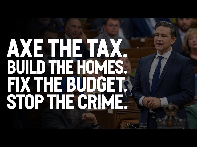 Axe the Tax. Build the Homes. Fix the Budget. Stop the Crime.