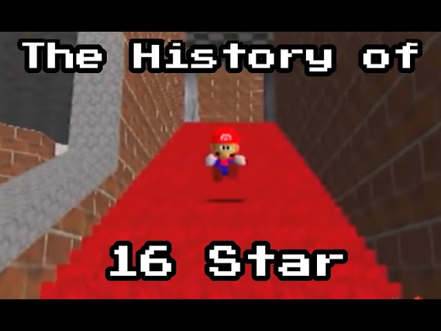 The History of Super Mario 64 16 Star World Records