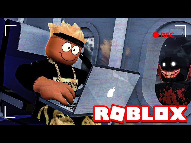 Something was on our Airplane in Roblox… *SCARY*