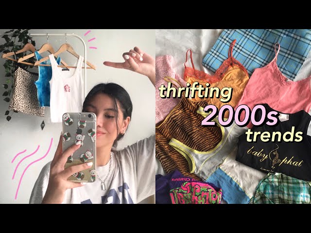 THRIFTING Y2K TRENDS ☆ early 2000s thrift trip!