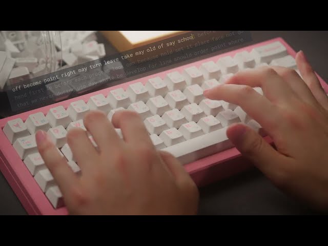 [ASMR] The color pink is not weakness; it can also represent strength